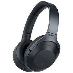 Sony MDR-1000X Noise Cancelling Wireless Bluetooth NFC High Resolution Audio Over-Ear Headphones with Mic/Remote Black